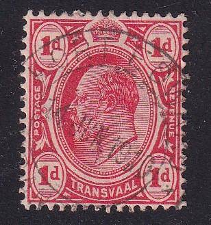 Transvaal 1910 FORT EDWARD  postmark ( Putzel R, 1905-16)