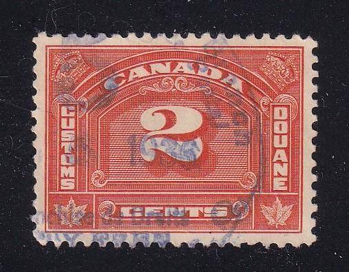 Canada 1935  2c Customs revenue, M/H       (BF 7)
