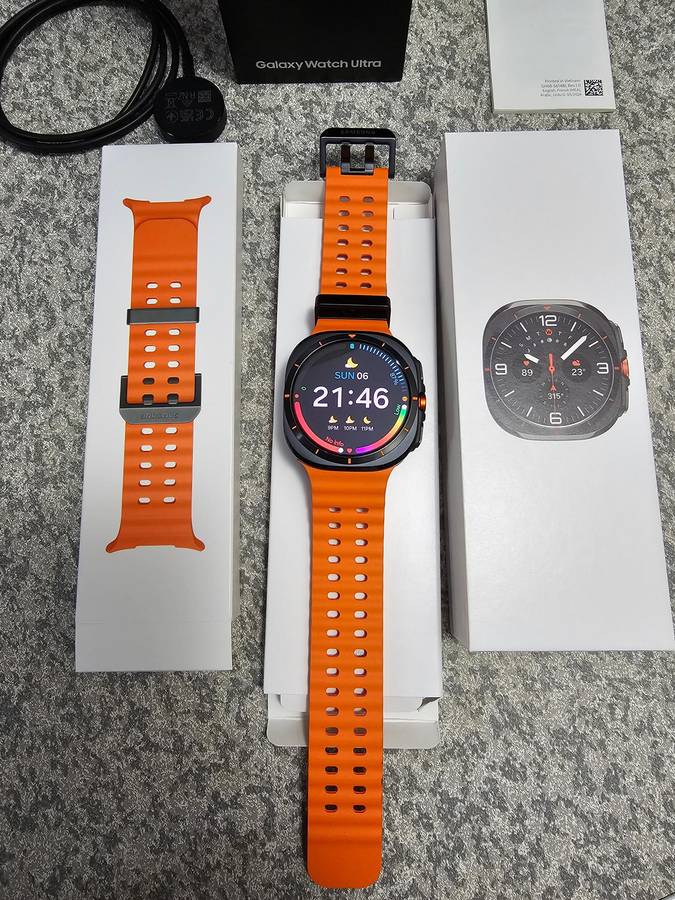 Samsung Galaxy Watch Ultra 47mm Titanium Gray LTE GPS Sapphire Glass