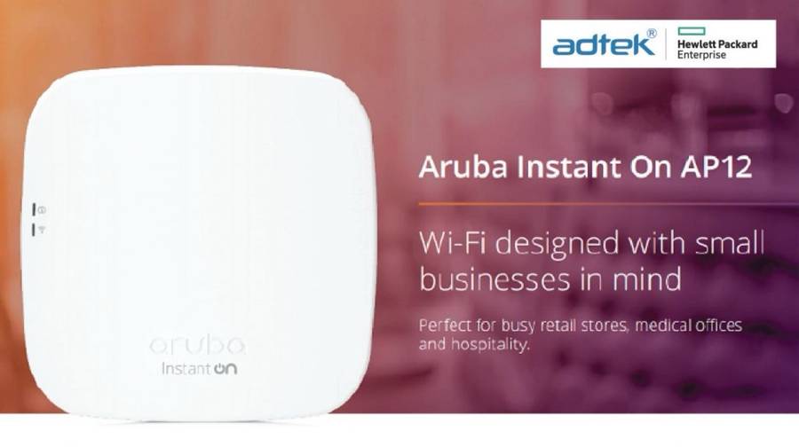 Brand New HPE Aruba Instant On AP12 Indoor Access Point  Unused, Opened Box