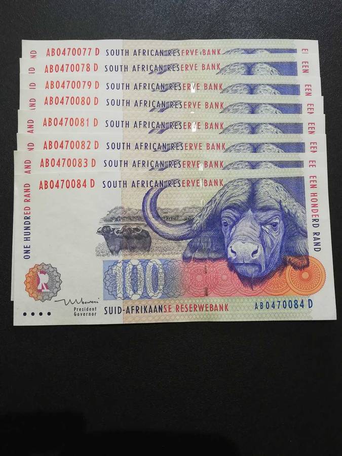 Mboweni X8 R100 in Sequence