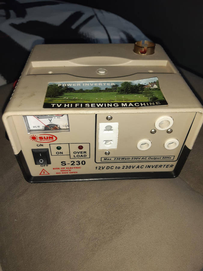 Power Inverter 12V S-230 Sun Solar Inverter