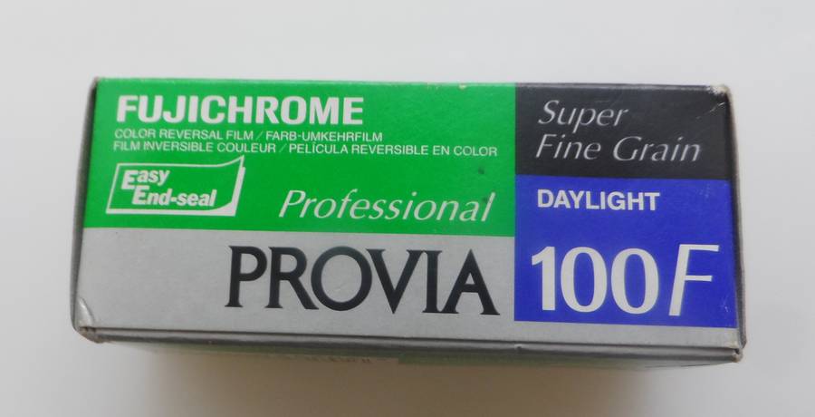PROVIA FUJICHROME 100F  SUPER FINE GRAIN, DAYLIGHT,  RDP III  120  CR56/E6 EXPIRED FILM 2004-10