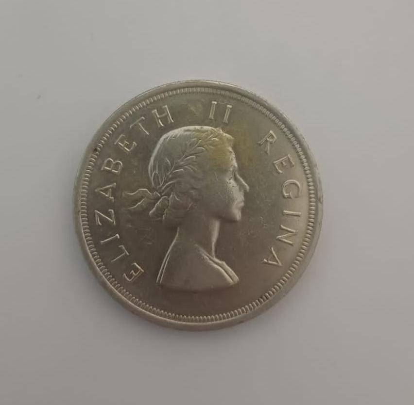 1954 South Africa 5 shillings