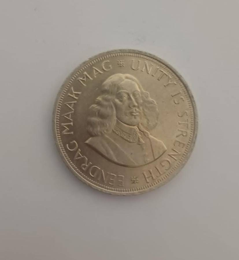 1963 South African Silver 50c