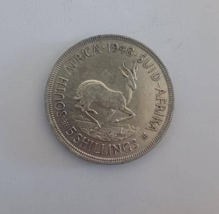 1948 South Africa 5 shillings