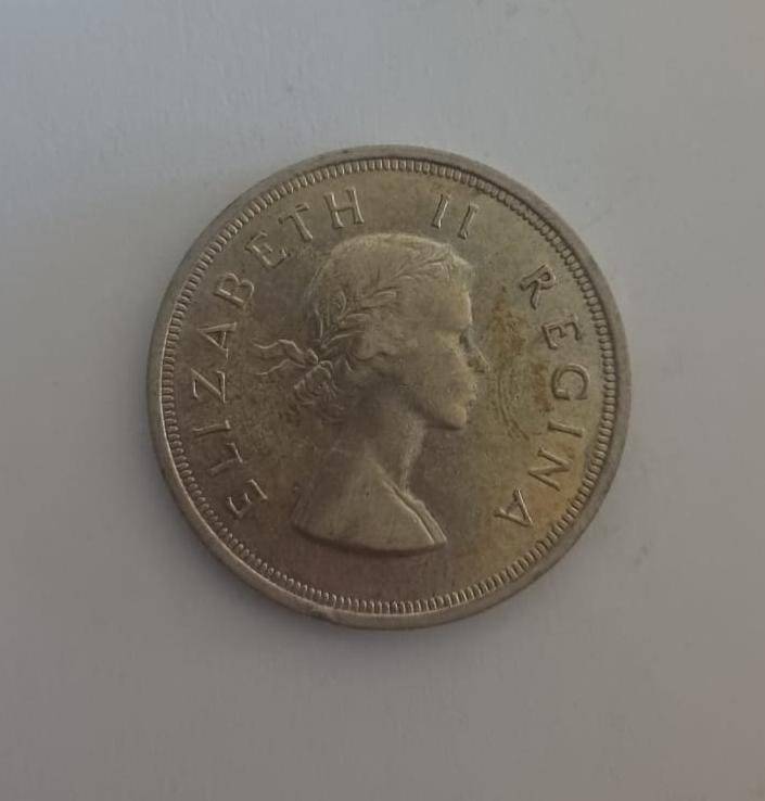 1954 South Africa 5 shillings