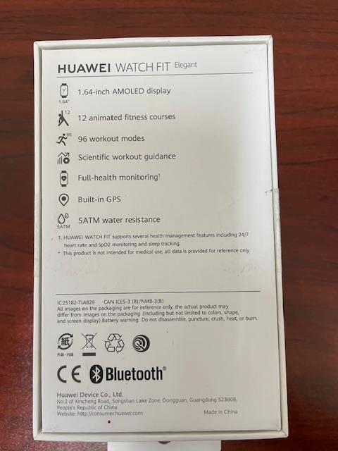 Brand New - Huawei Watch Fit Elegant