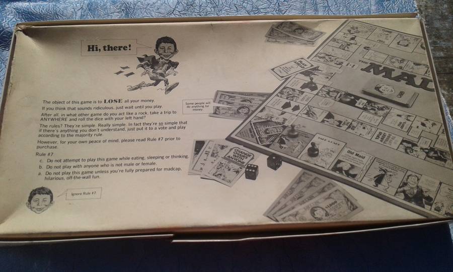 Mad Magazine Game.  Complete.