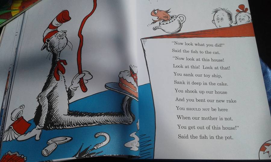"Dr. Seuss.  A Classic Treasury"  5 tales in one book.  Soft cover.