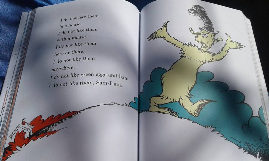 "Dr. Seuss.  A Classic Treasury"  5 tales in one book.  Soft cover.