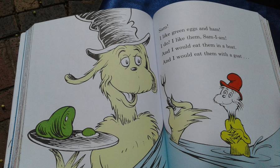 "Dr. Seuss.  A Classic Treasury"  5 tales in one book.  Soft cover.