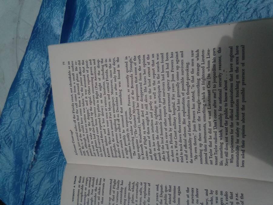 `Without a trace'.   More Evidence from the Bermuda Triangle.   Hard cover