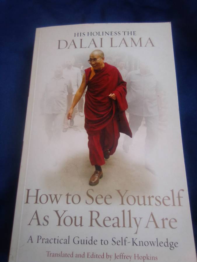 "How to see yourself as you really are"  Dali Lamai.  Soft cover.
