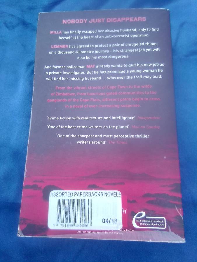 `Trackers"  Deon Meyer.  Soft cover.