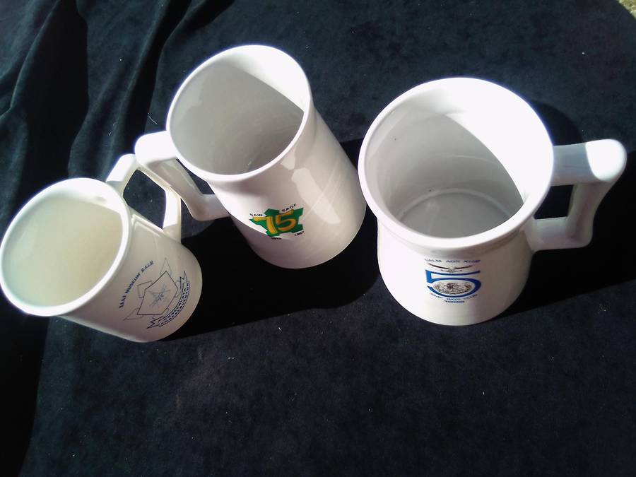 Joblot of Military mugs.  Condition:. Very good.