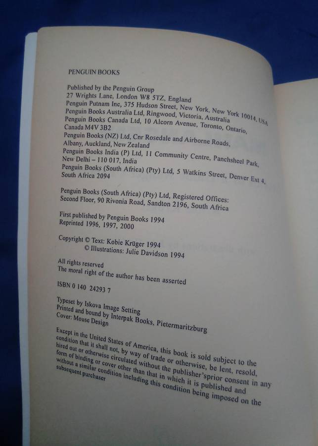 "Mahlangeni"   Stories of a Game Ranger's Family". Soft cover.