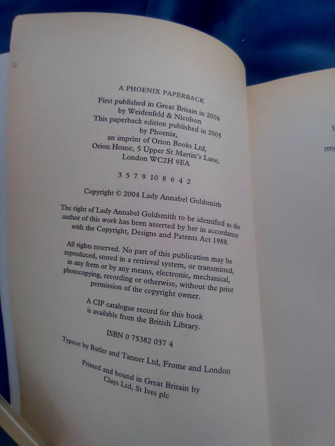 "Annabel"  An Unconventional Life"  Soft cover.