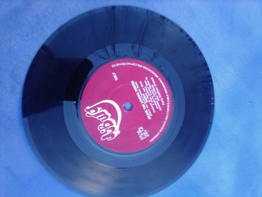 Vinyl 7` single. Rabbitt.  Share the loving things and Backdoor of my heart.  VG