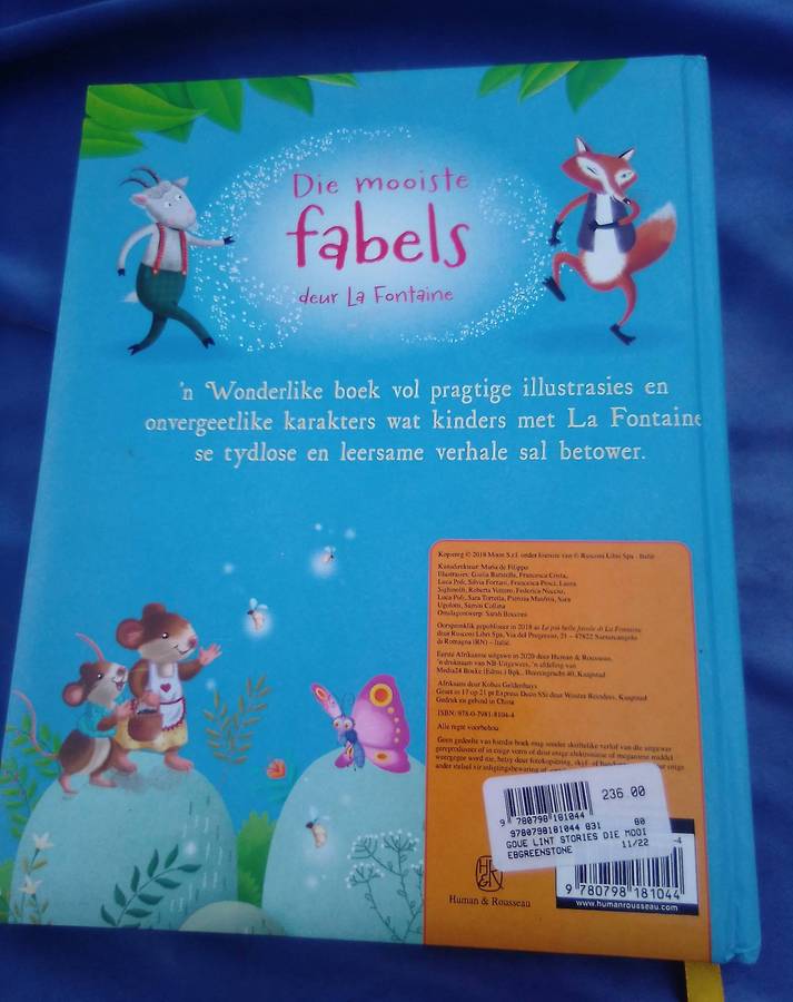"Die mooiste fabels"  Hard cover.