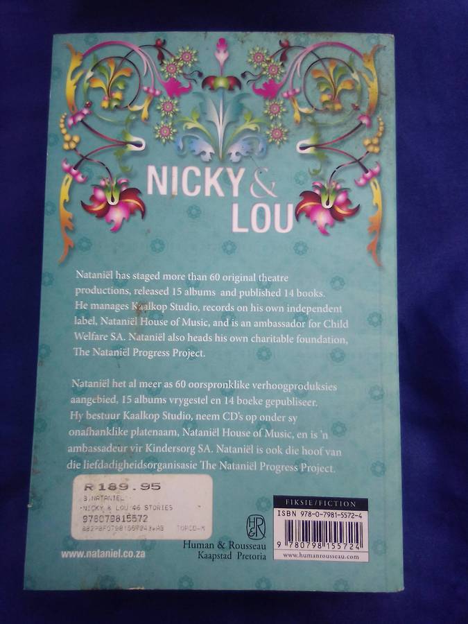 "Nicky & Lou". Nataniel.  Soft cover.
