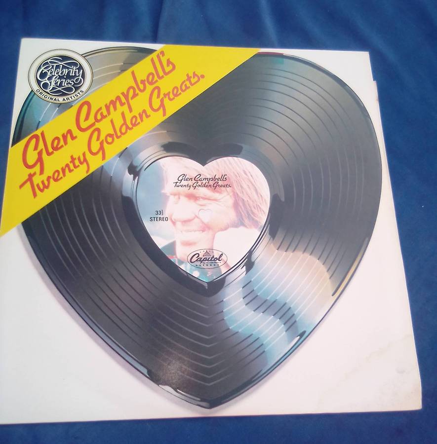 L.P.  Glenn Campbell's Twenty Golden Greats. . Cover: Very good.  L.P.:Very good.