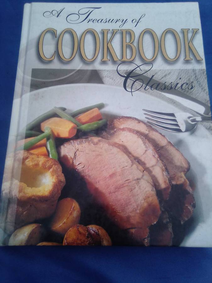 "A Treasury of  Cookbook Classics"  Hard cover.
