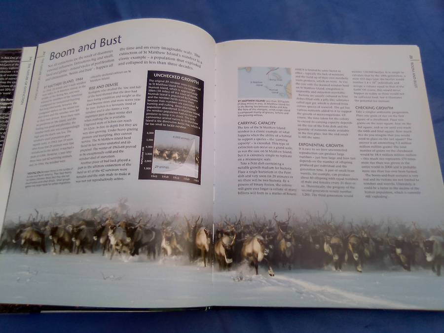 "Endangered". Wildlife on the brink of Extinction.   Hard cover.