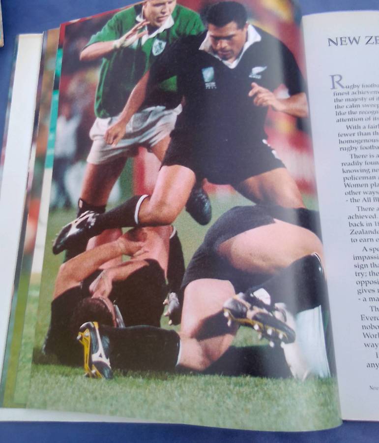 "The Story of  the Rugby World Cup South Africa 1995"  Hard cover.