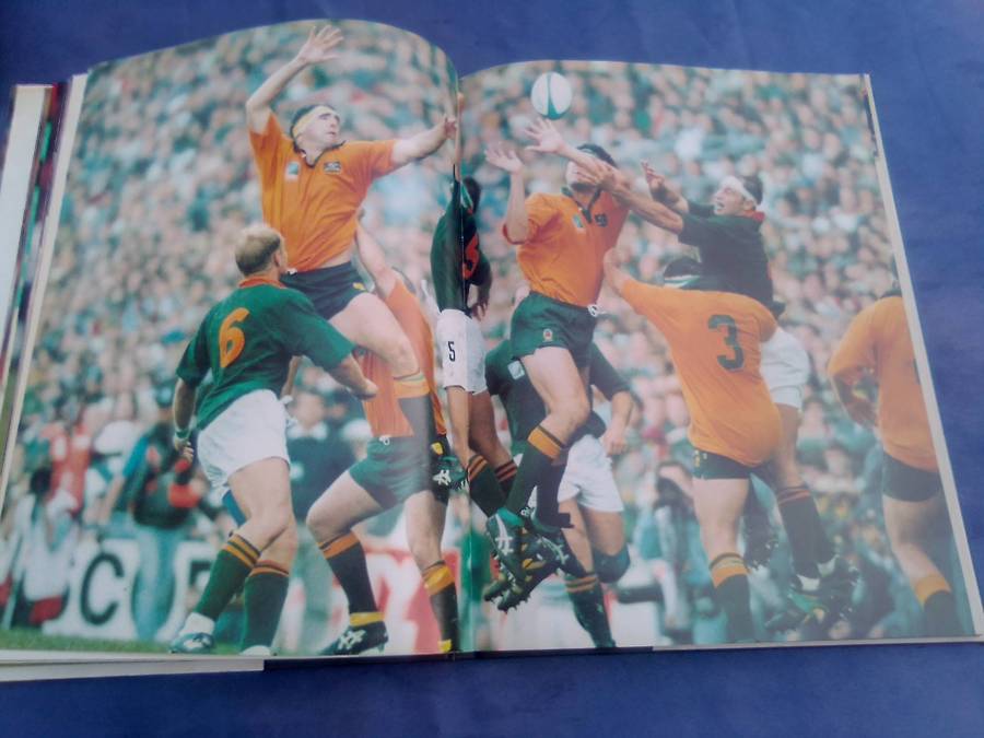 "The Story of  the Rugby World Cup South Africa 1995"  Hard cover.