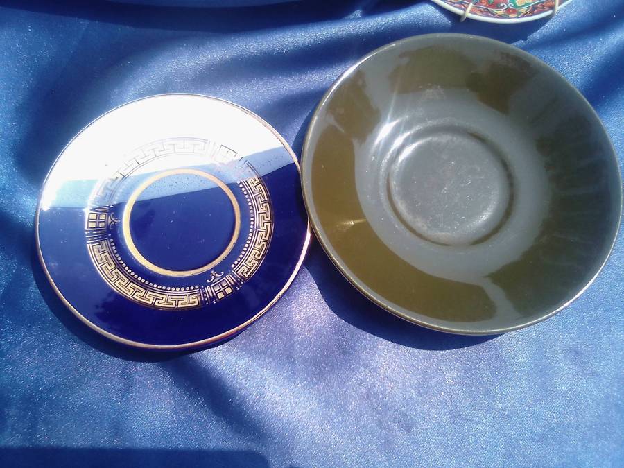 Joblot of saucers/butter pats. No chips, cracks or repairs.