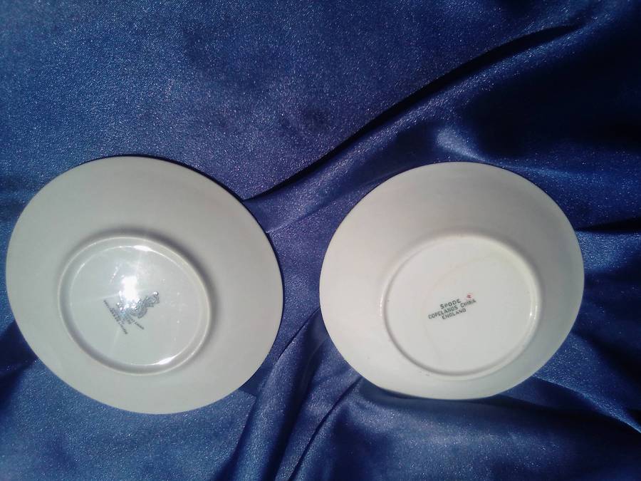 Joblot of saucers/butter pats. No chips, cracks or repairs.