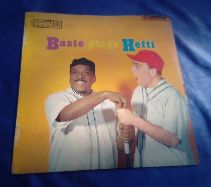 L.P.  Basie plays Hefti.   Cover: Very good.  L.P. Very good.
