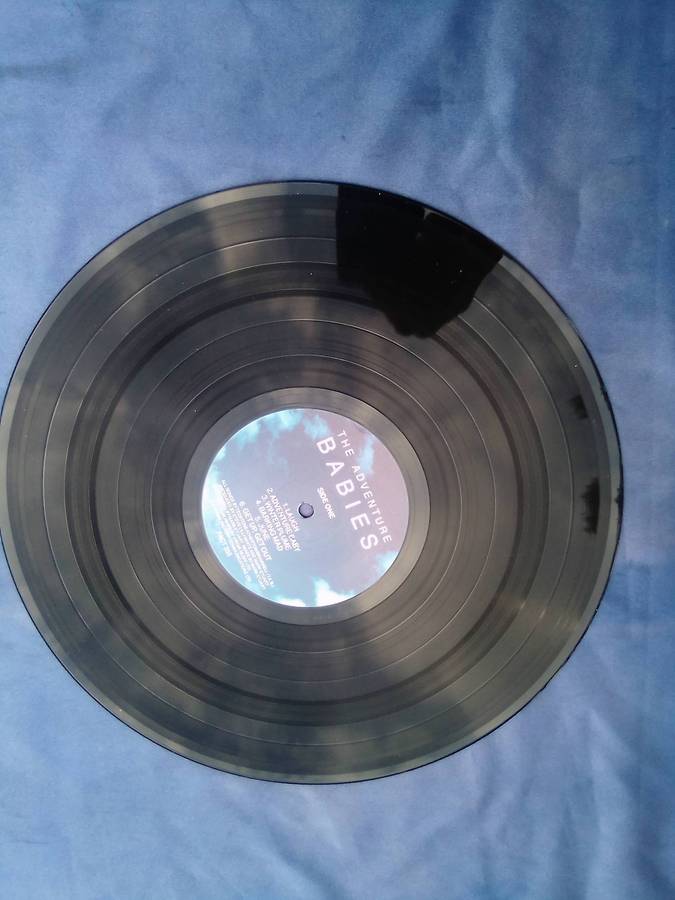 L.P. Vinyl Record.  The Adventure Babies.  Laugh.   Cover:VG  LP:VG