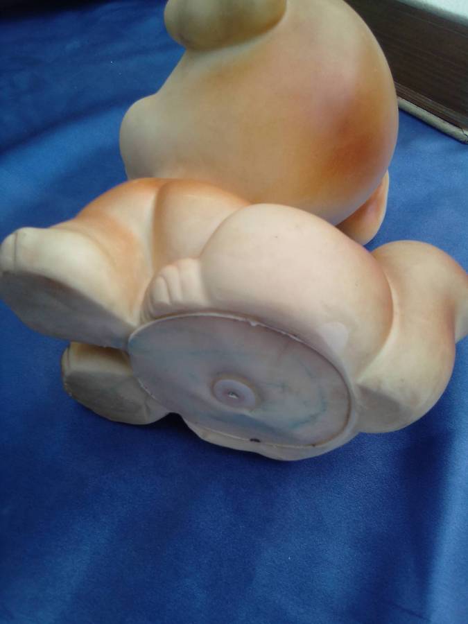 Retro squeaky toy.