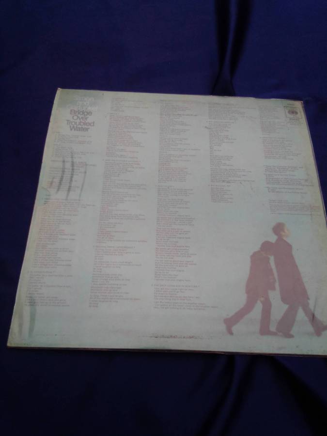L.P. Vinyl Record.. Simon and Garfunkel.  Bridge over Troubled Water.  VG  VG+