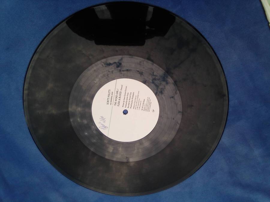 L.P. Scritti Politti.  The Word Girl.  1985..  Cover: Very good.  L.P. Very good.