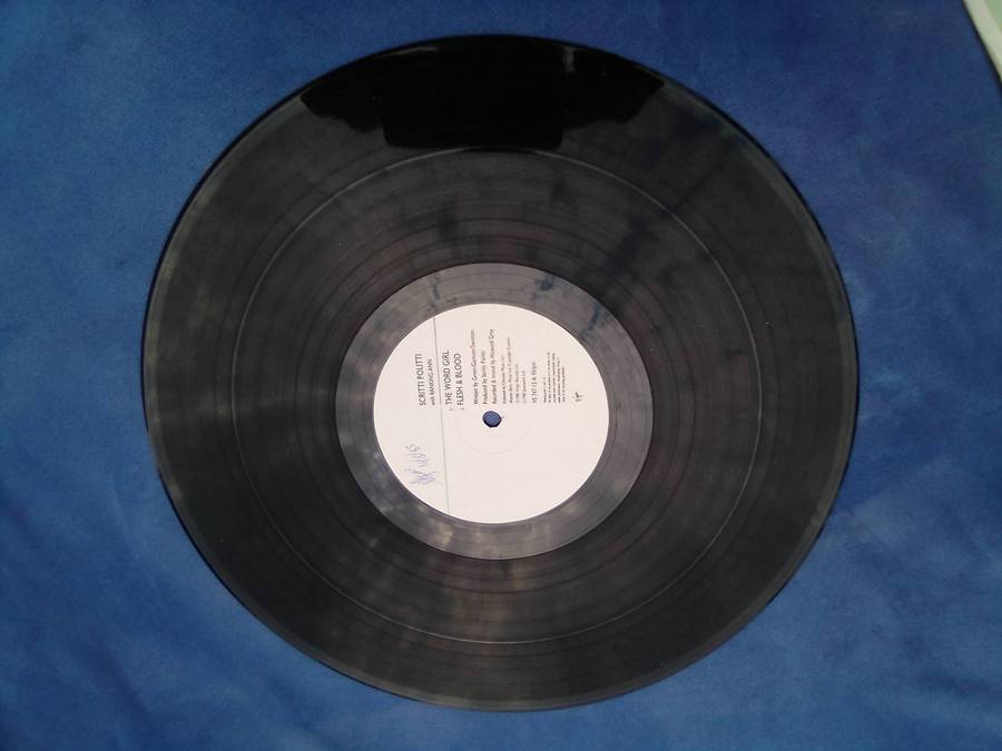 L.P. Scritti Politti.  The Word Girl.  1985..  Cover: Very good.  L.P. Very good.
