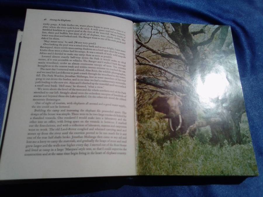 "Among the Elephants". Iain & Oria Douglas-Hamilton. . Hard cover.