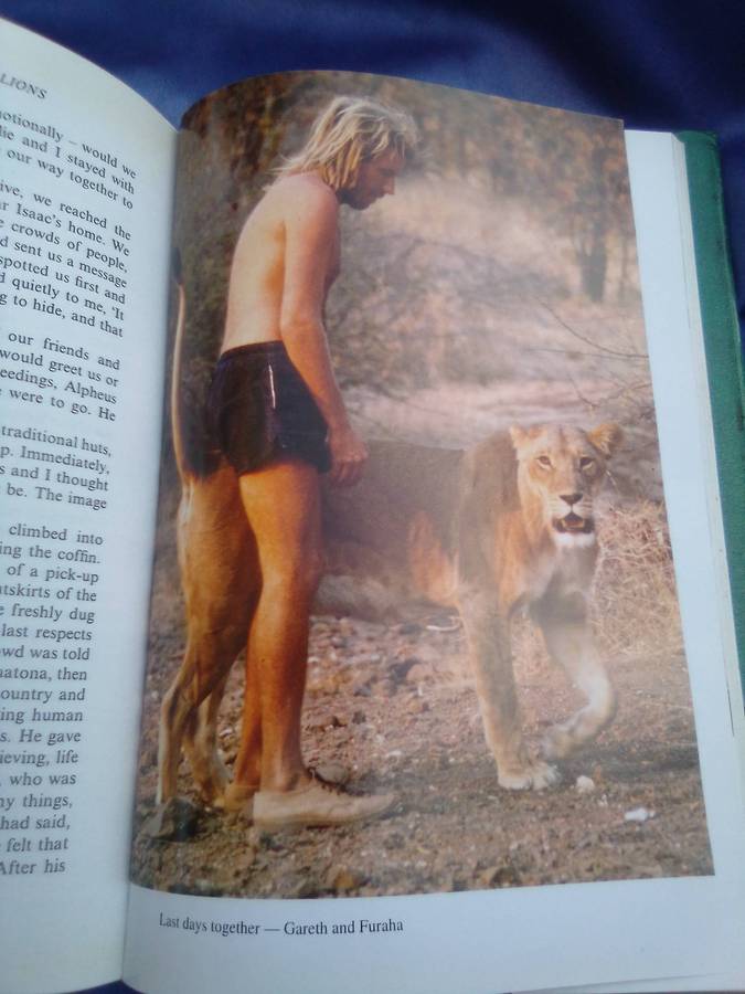 "With my Soul Amongst Lions". Hard cover.