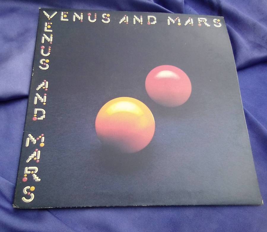 L.P.  Wings.  Venus and Mars.  Cover:  Very good.  L.P.: Very good.