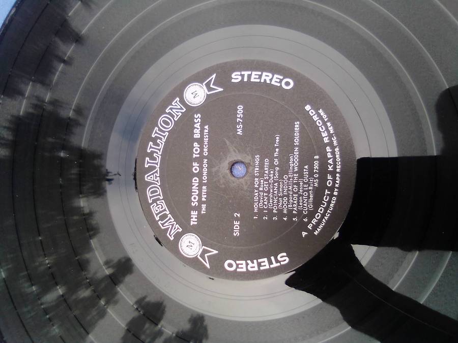 L.P.  The Sound of Top Brass.  VG  VG
