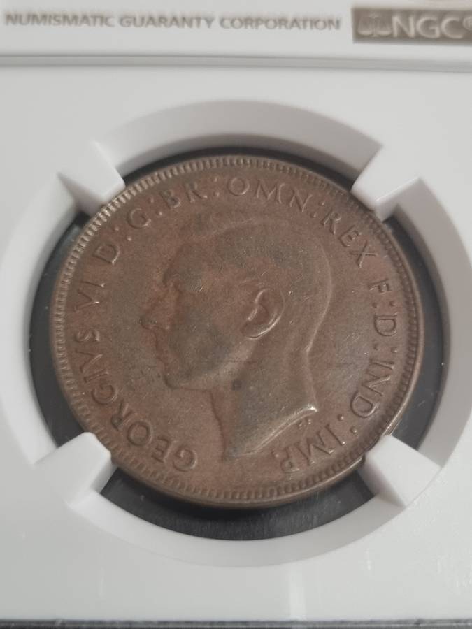 Australia: XF45BN 1947(P) 1 Penny