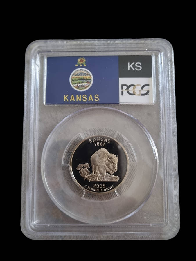 USA: 2005-S 25c, Kansas PF69