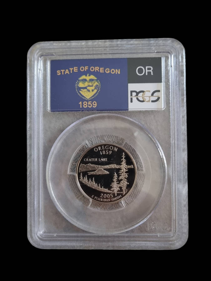 USA: 2005-S 25c, Oregan PF69