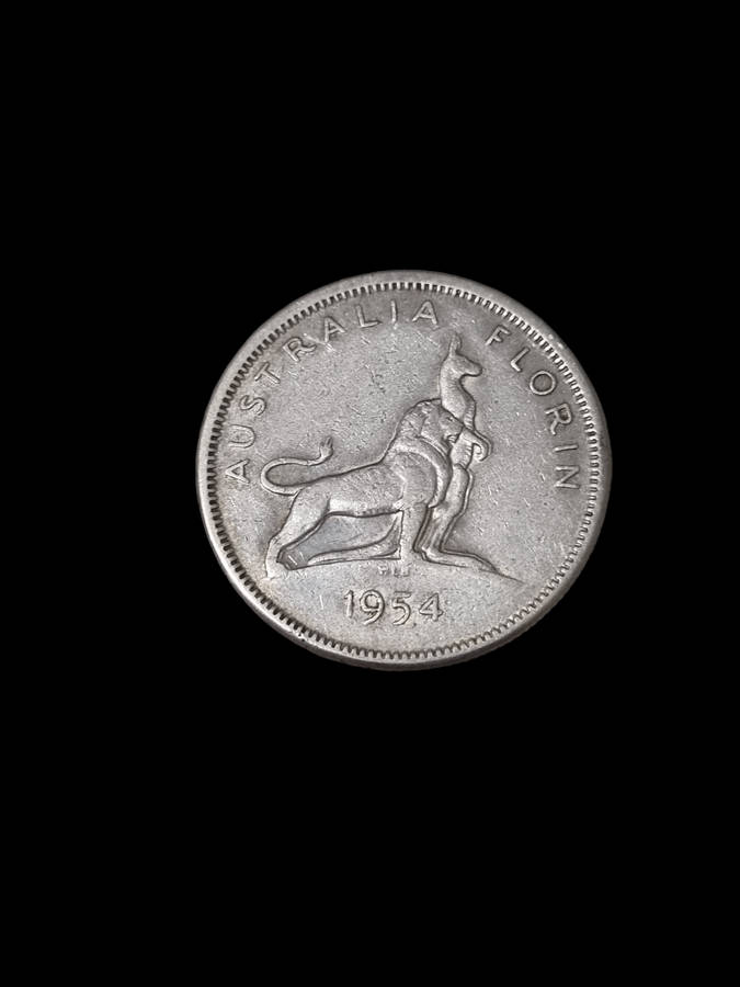 Australia: 1954 Silver Florin