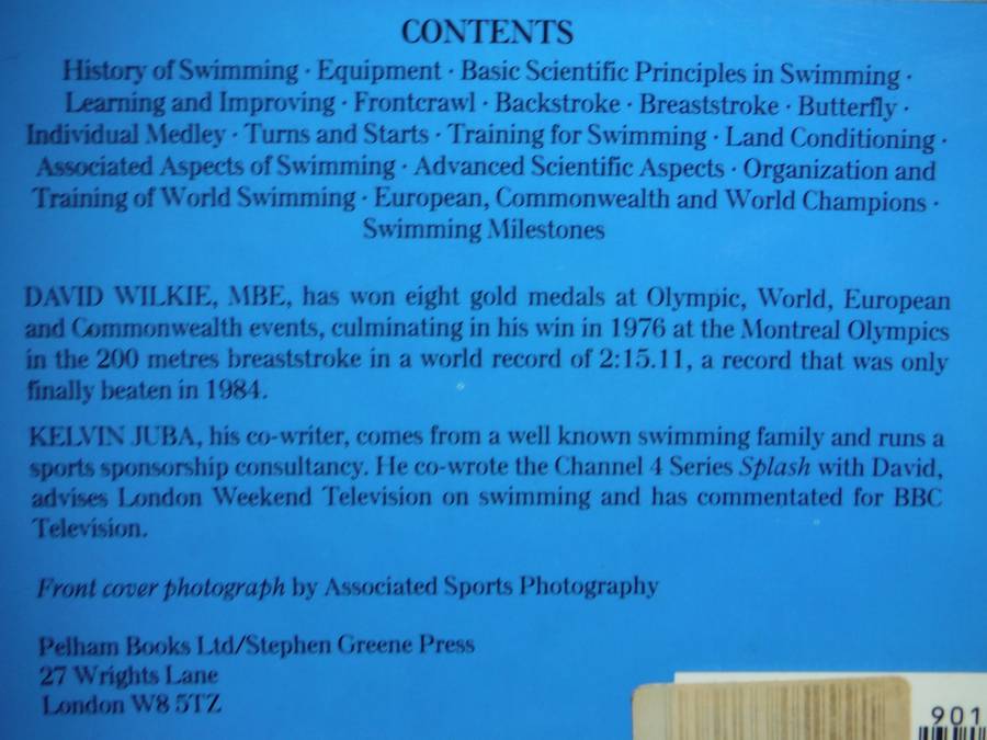 The Handbook of Swimming - Softcover - David Wilkie