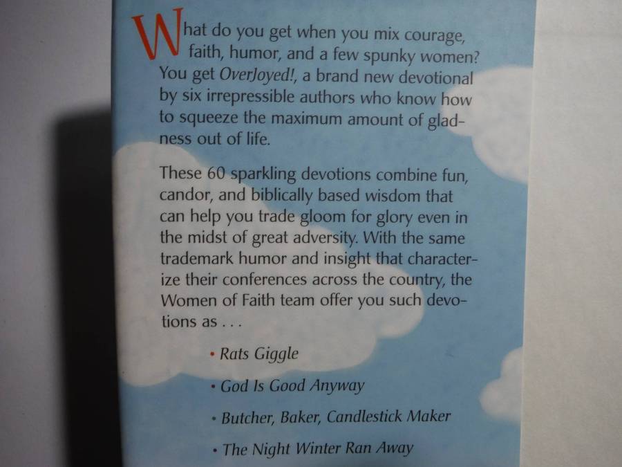 Overjoyed! : Devotions to Tickle Your Fancy and Strengthen Your Faith - Hardcover