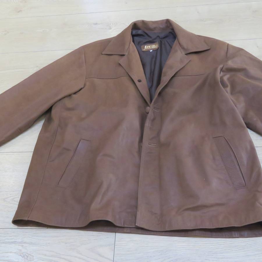 Jeroni Genuine Leather mens jacket - Size XL