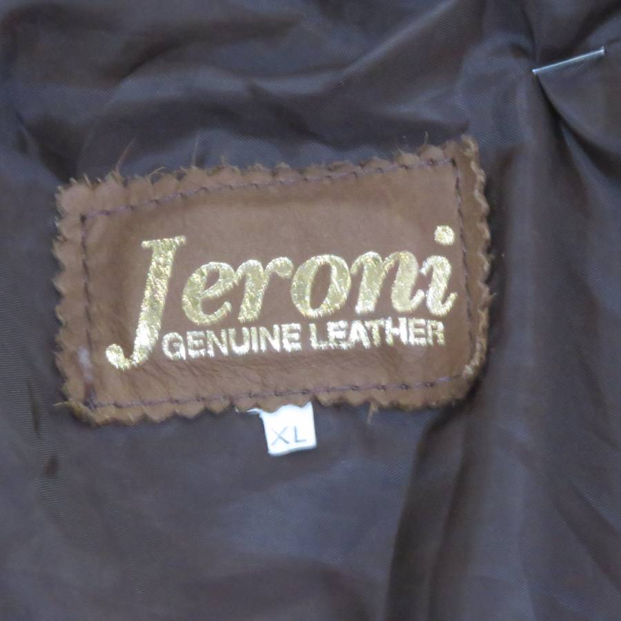 Jeroni Genuine Leather mens jacket - Size XL